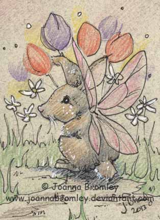 Bunny Faerie by Joanna Bromley